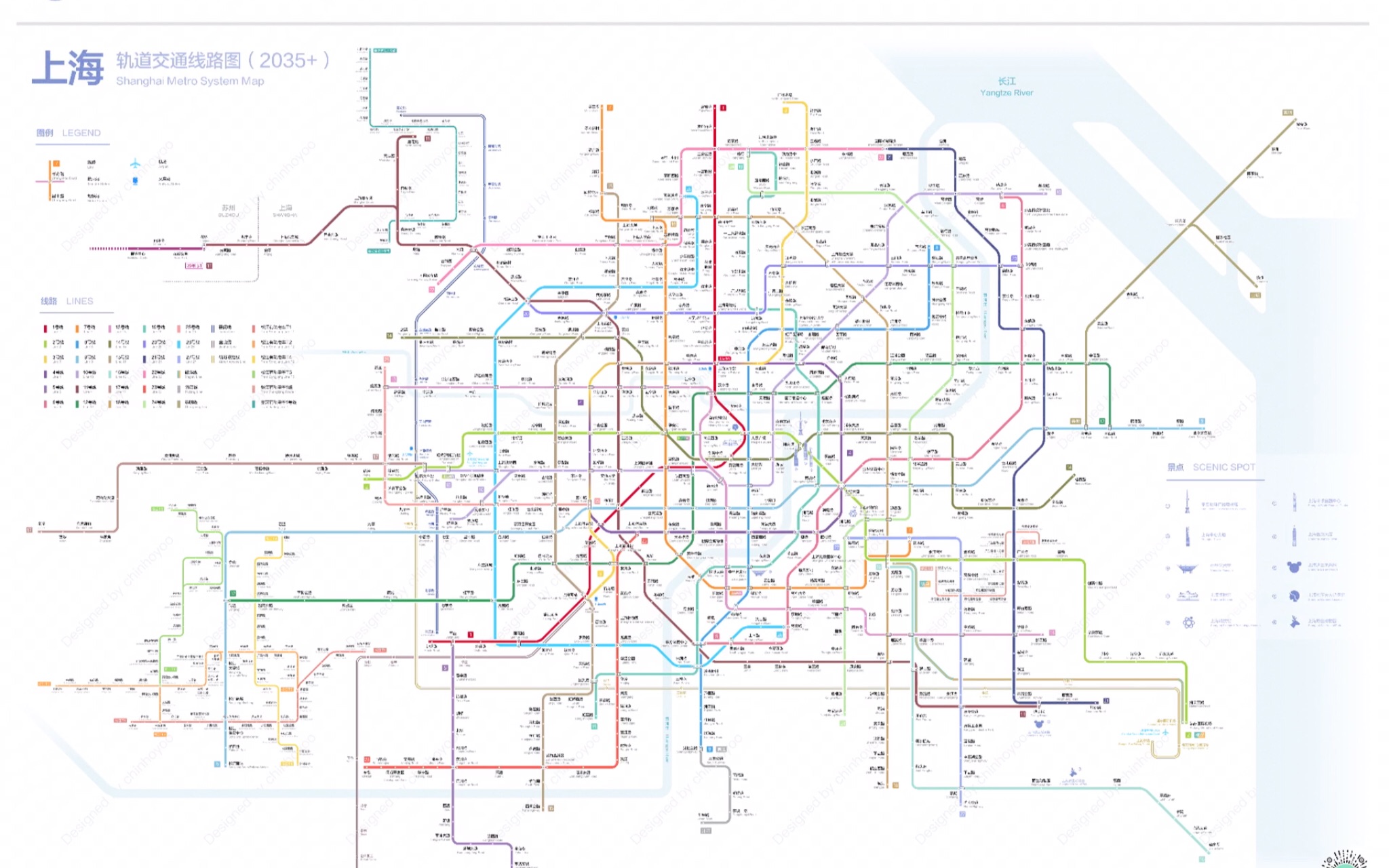 [上海地铁][轻地铁]远期规划图