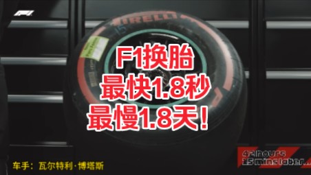 F1换胎最快和最慢!最快1.8秒!最慢?1.8天!哔哩哔哩bilibili