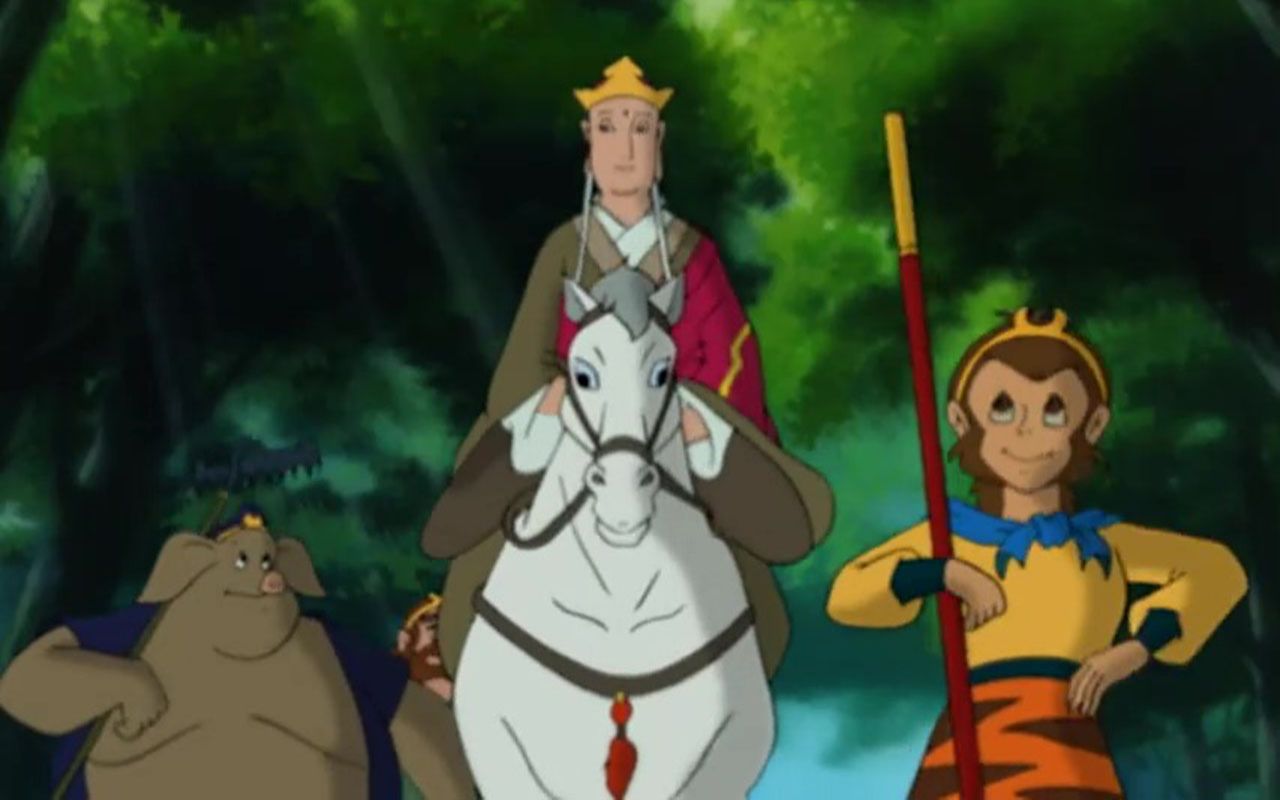 【英文版西游记动画】0. 英文版《西游记》动画op(中英字幕)