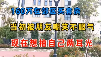 Descargar video: 160万郊区买套房，当初兴高采烈，现在想抽自己两耳光