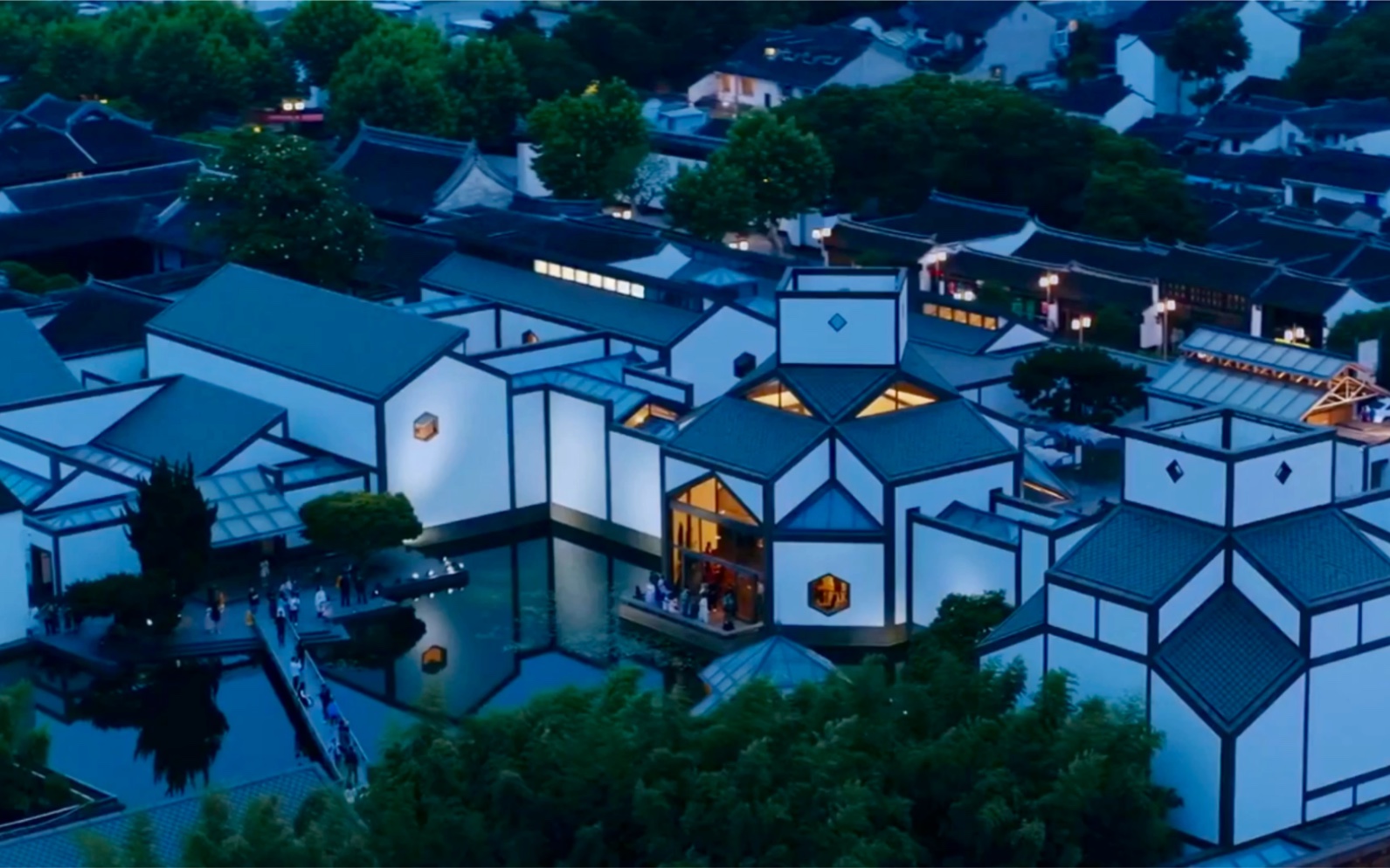 苏州博物馆360全景图片