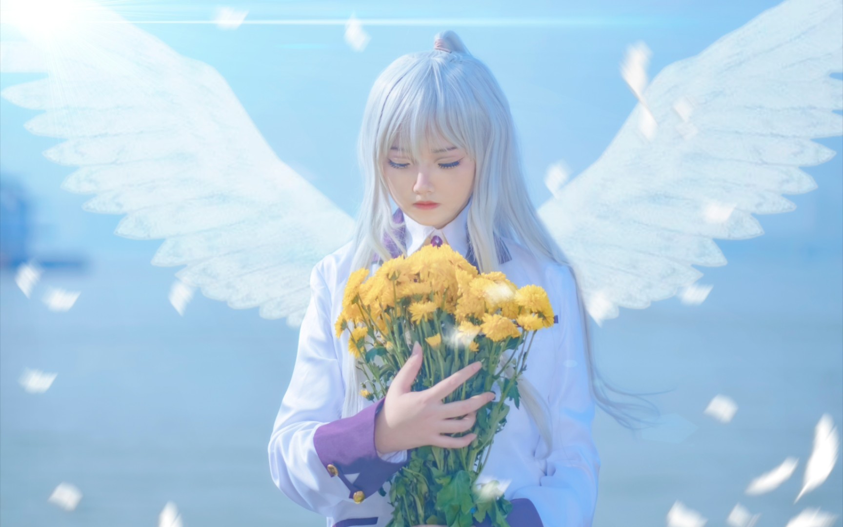 【彩虹馨cos】Angel Beats 立华奏 我不是什么天使哔哩哔哩bilibili