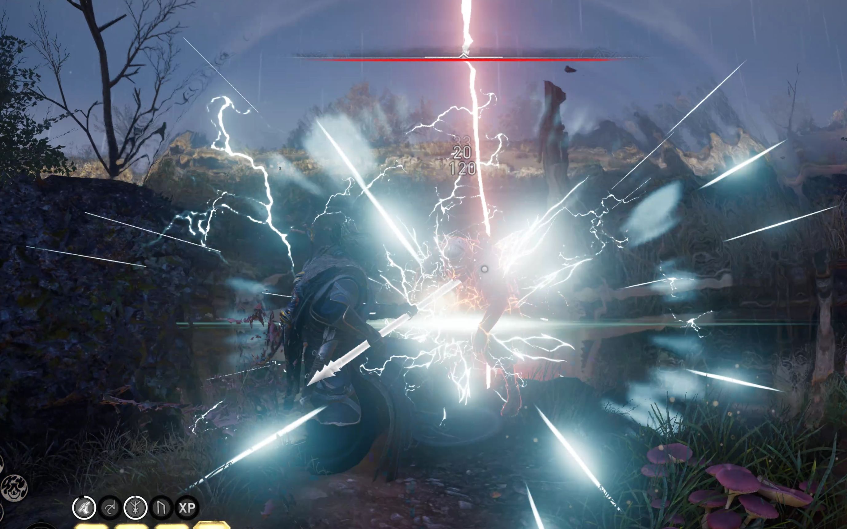 【刺客信条英灵殿】红蓝双重电矛