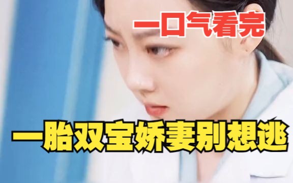 一口气看完.【一胎双宝,娇妻别想逃】全集解说哔哩哔哩bilibili