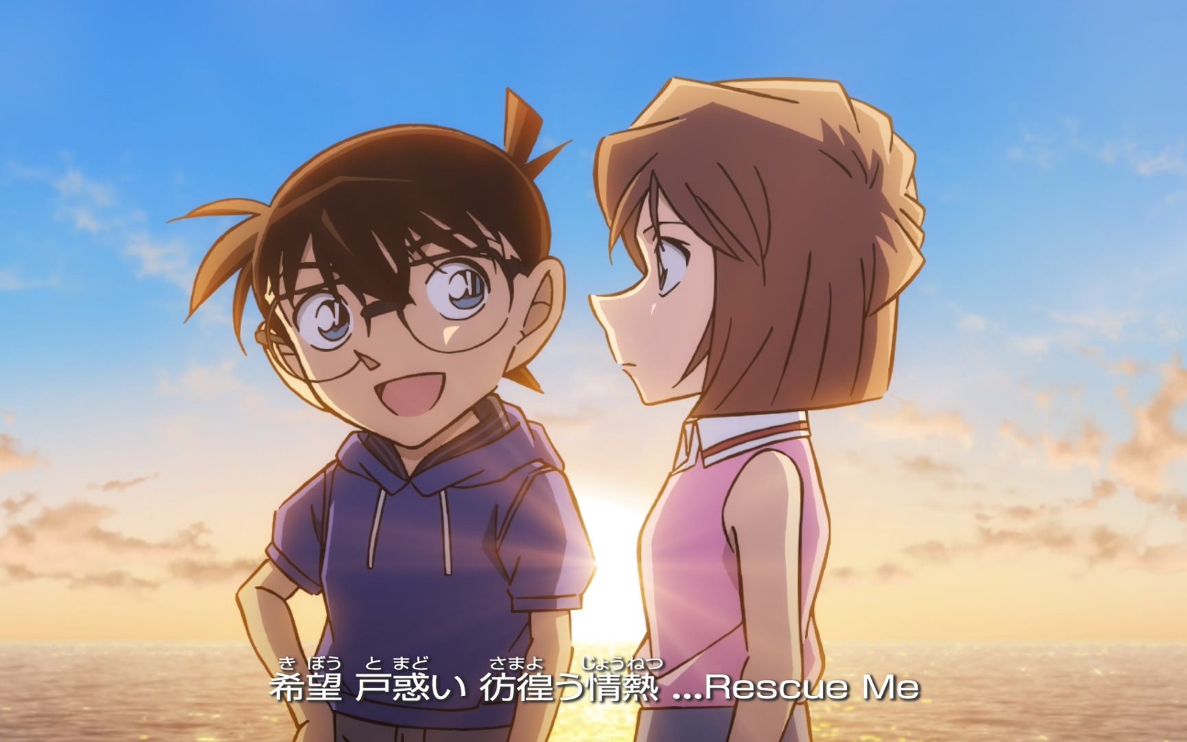 名侦探柯南ed69「…and rescue me」-rainy.