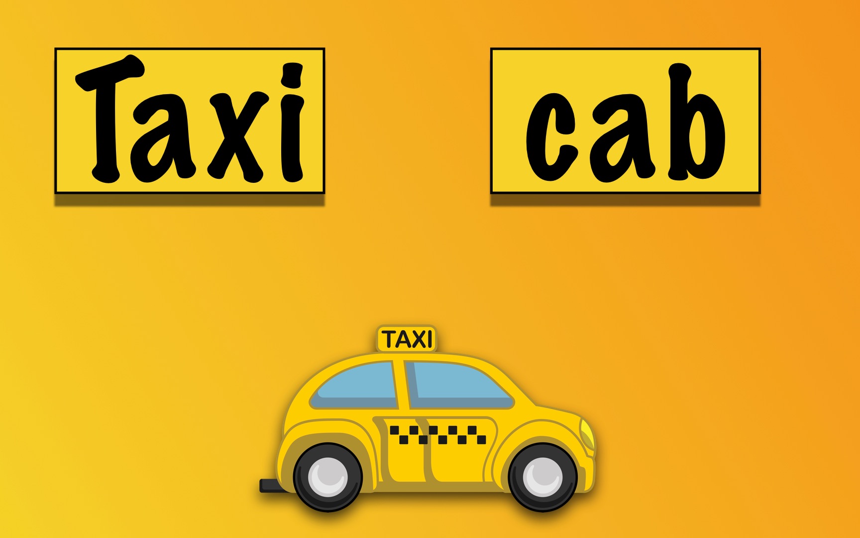 出租车为什么即可以叫taxi又可以叫cab?今天的打的是怎么来的?哔哩哔哩bilibili