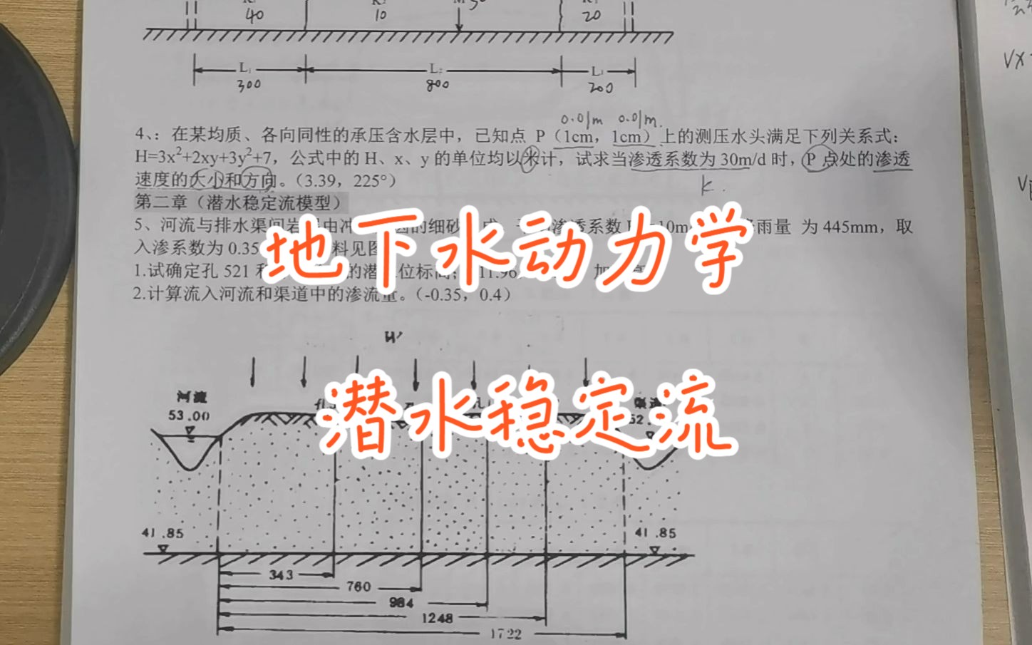 [图]地下水动力学潜水稳定流