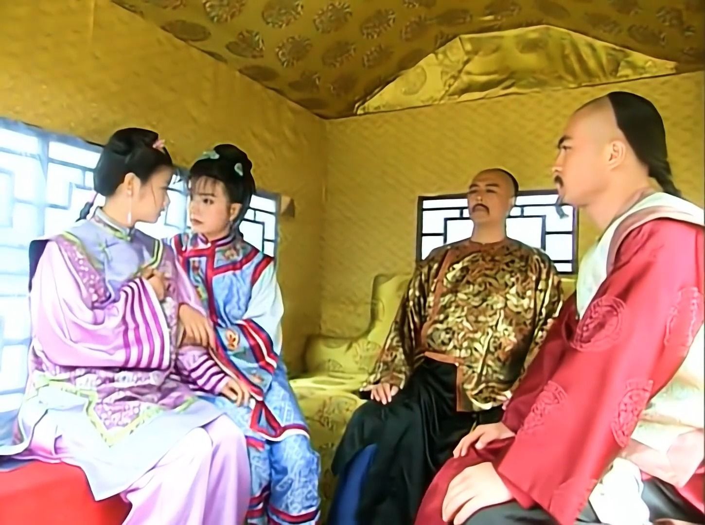 西藏吐司要来访,皇上启程回宫-还珠格格第一部20-3