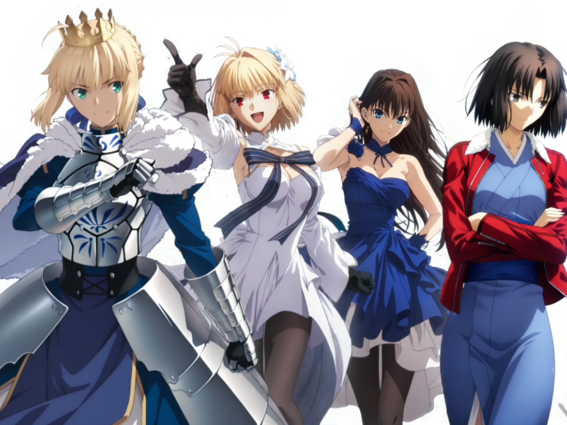 阿尔托莉雅,爱尔奎特,苍崎青子,两仪式主场bgm