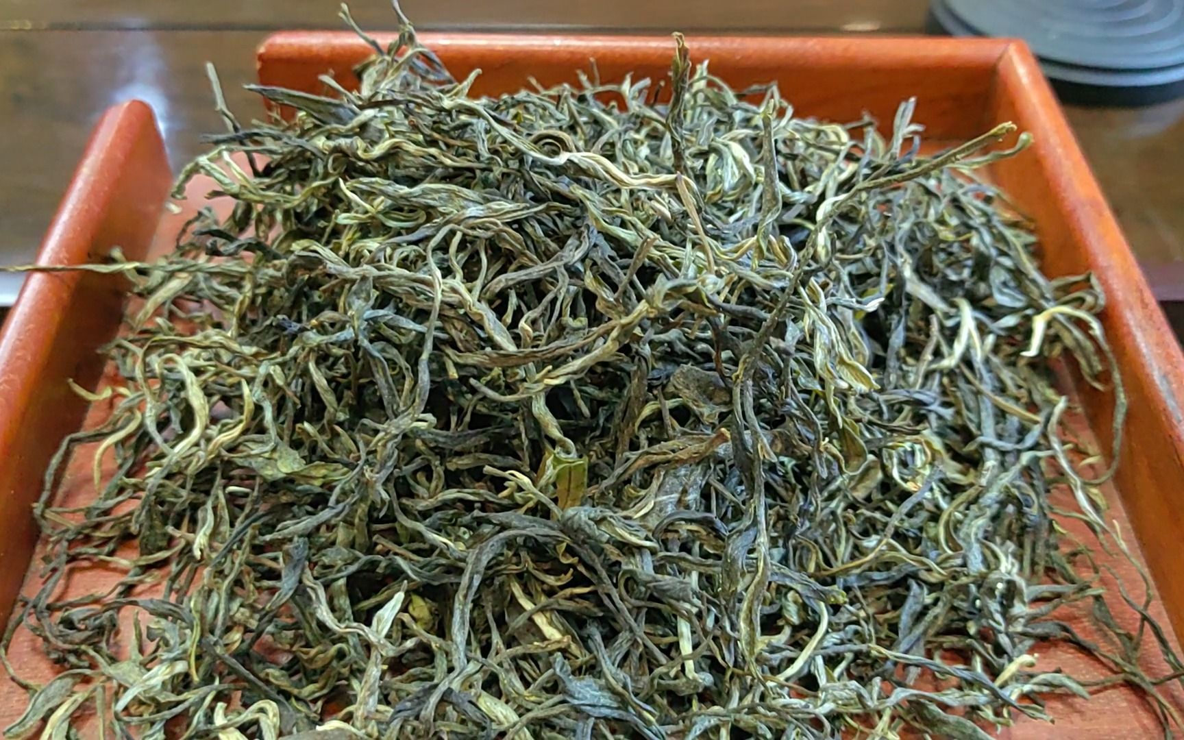 2022年滑竹梁子茶味浓俨回甘明显勐海海拔最高峰