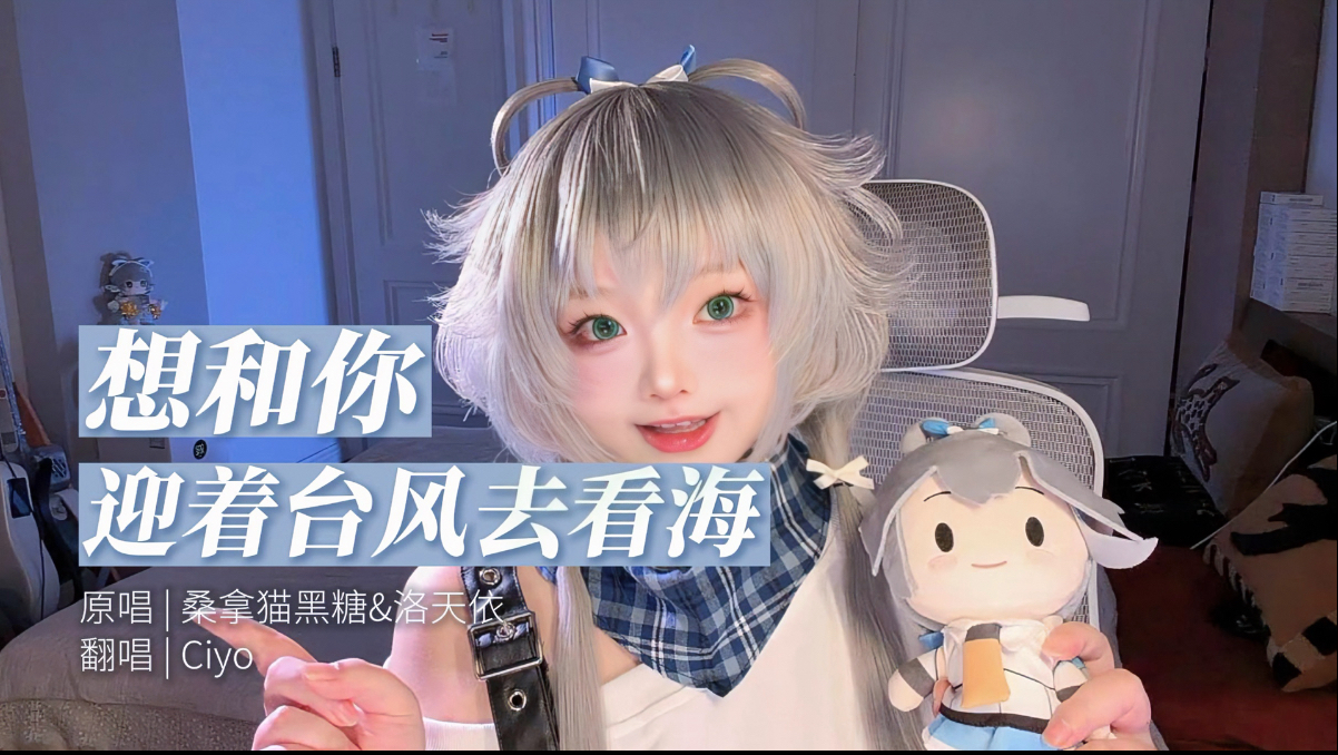 【Ciyo翻唱】想和你迎着台风去看海【bilibilionly】