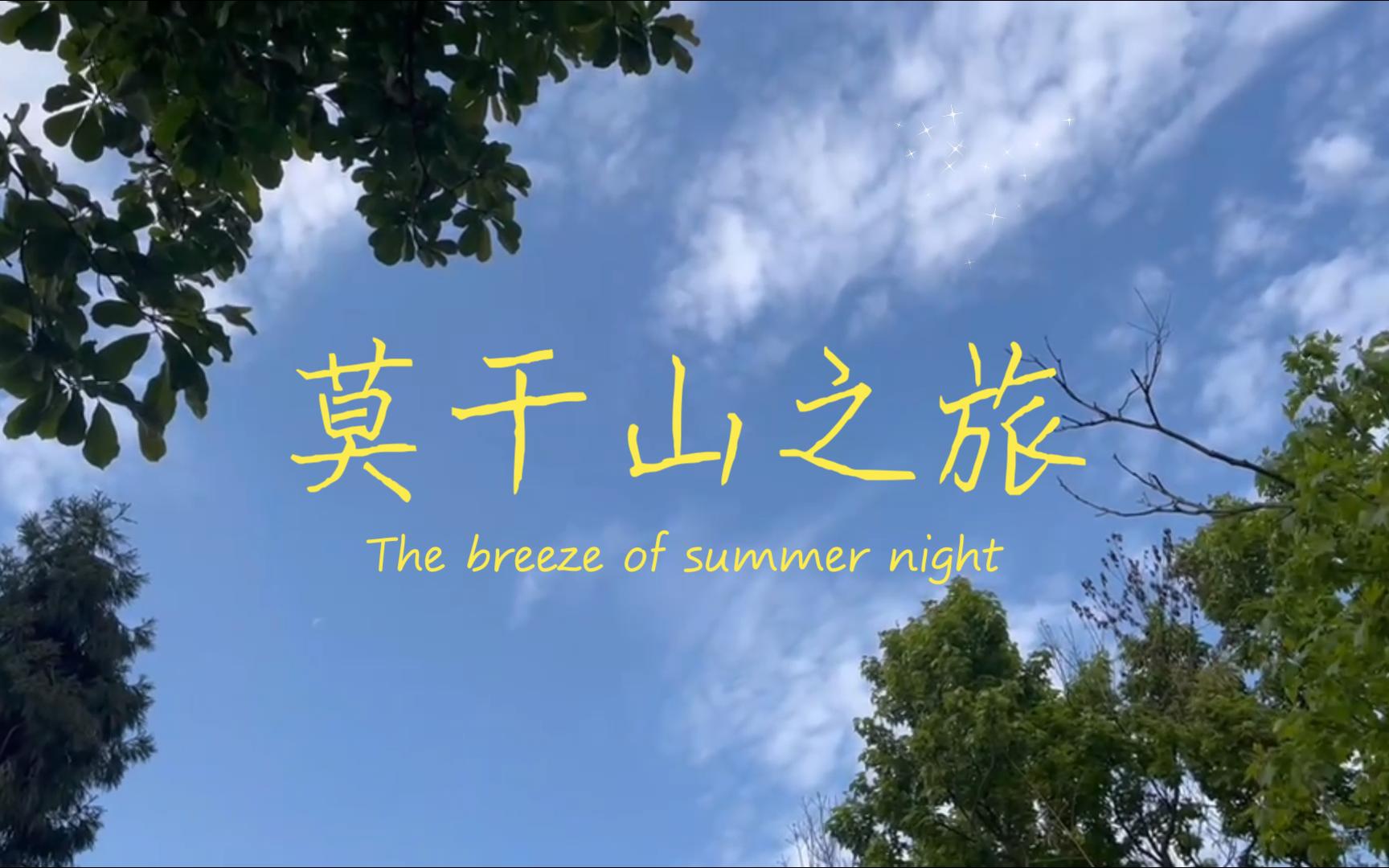 莫干山vlog | 反向旅行/五一去山里大口吸氧/徒步/碧坞龙潭/宫崎骏