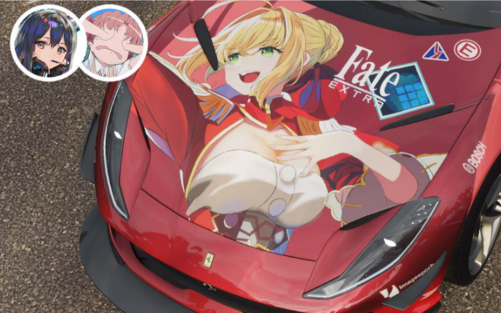 《尼禄痛车》带上你的尼禄一起驰骋沙场吧!【极限竞速地平线4】