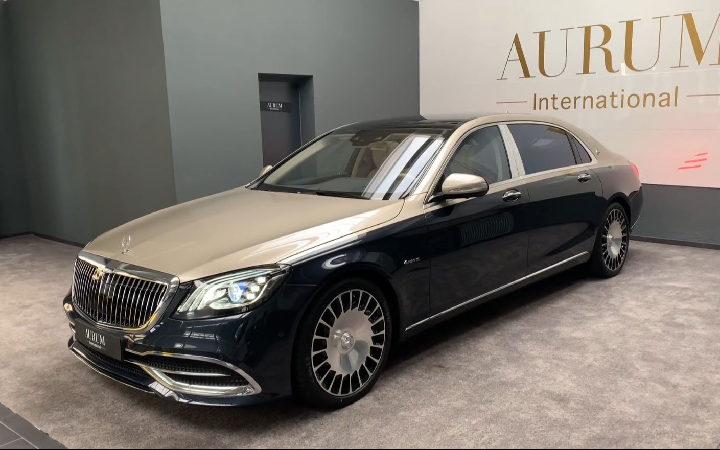 new mercedes-benz maybach 迈巴赫 s 560 4matic 双色特别版