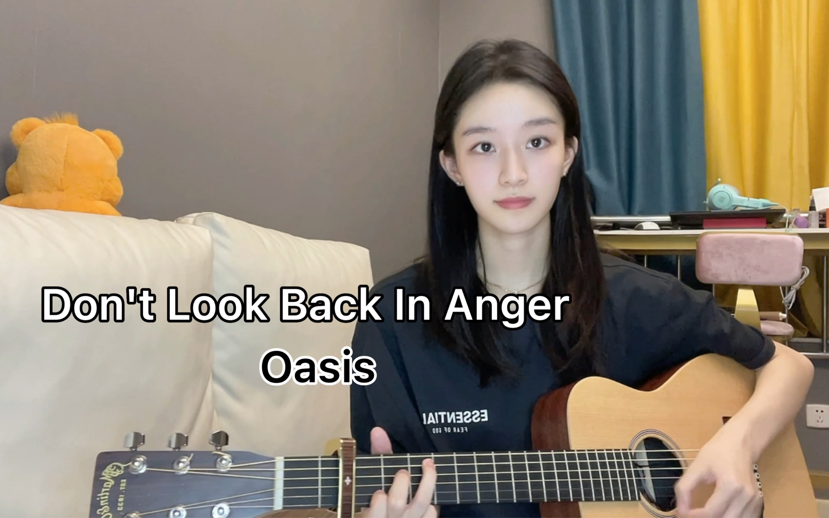 [图]Don't Look Back In Anger吉他弹唱（原唱：Oasis