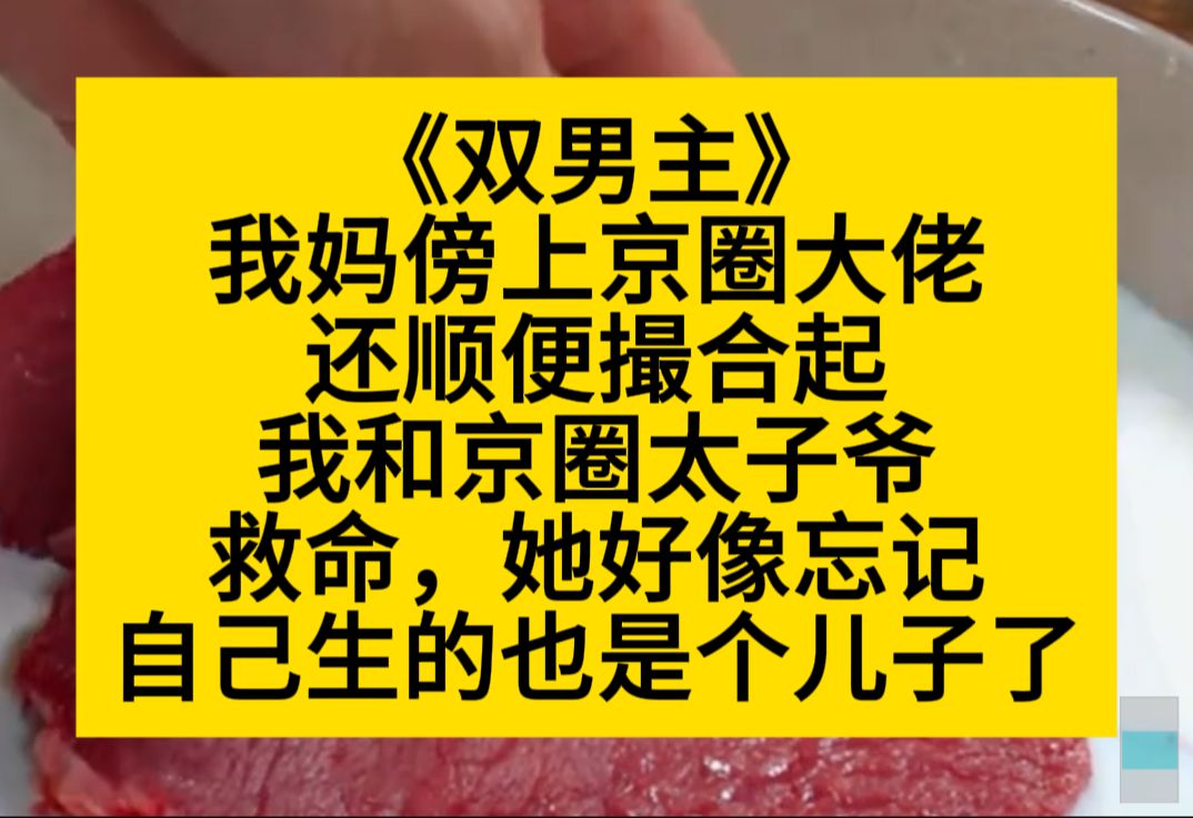 双男主 我妈傍上了京圈大佬,还撮合起我和大佬的儿子,可妈妈,我也是男的啊.小说推荐哔哩哔哩bilibili