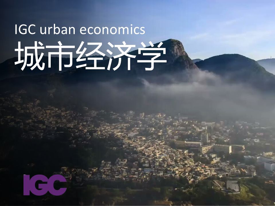 【城市经济学】BREADIGC Virtual PhD course on urban economics: Lecture 5哔哩哔哩bilibili