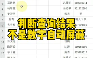 Download Video: VLOOKUP查询结果不是数字自动屏蔽