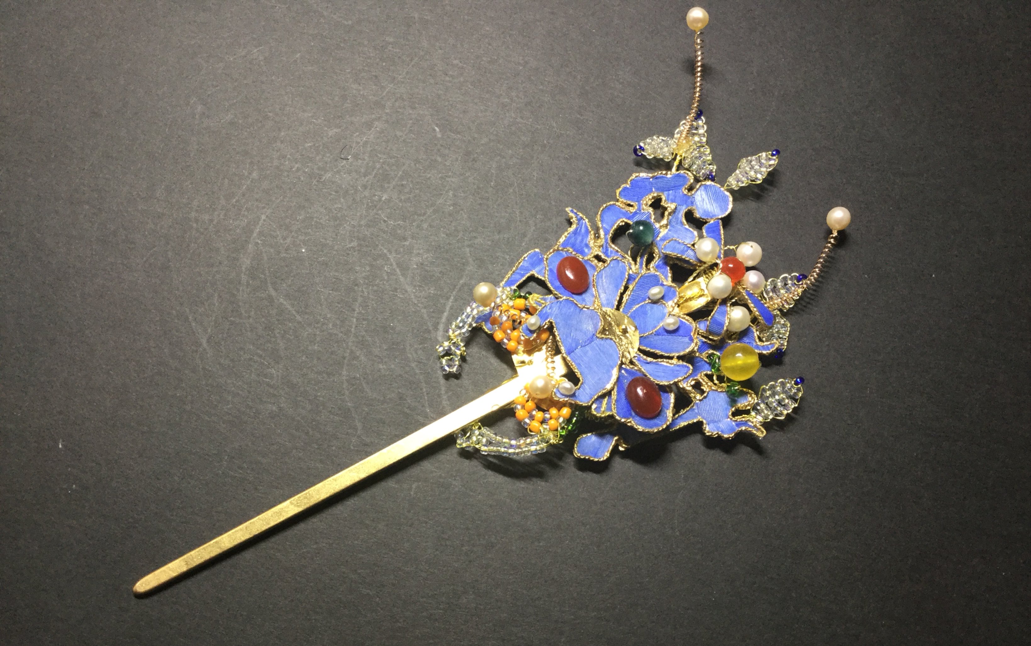 【仿点翠】发簪 点翠多宝簪