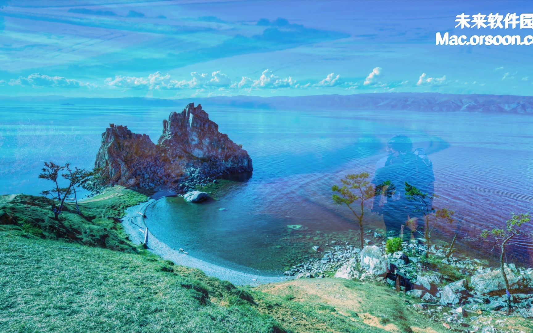 蓝绿色调自然户外摄影luts预设