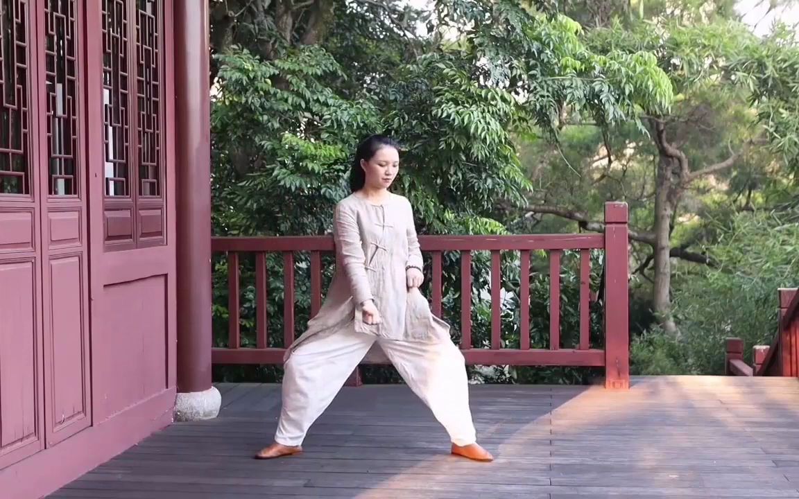 [图]十三式完整版！太极拳母拳，动作舒缓，适合养生的太极拳