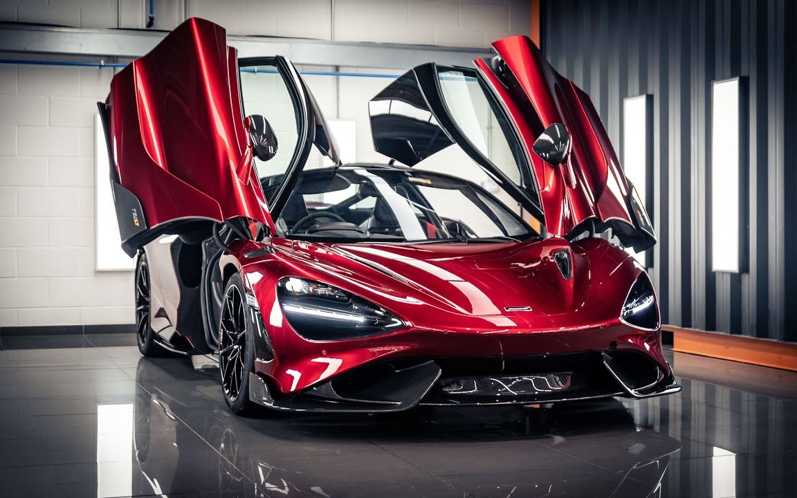 火山红配色迈凯伦765lt