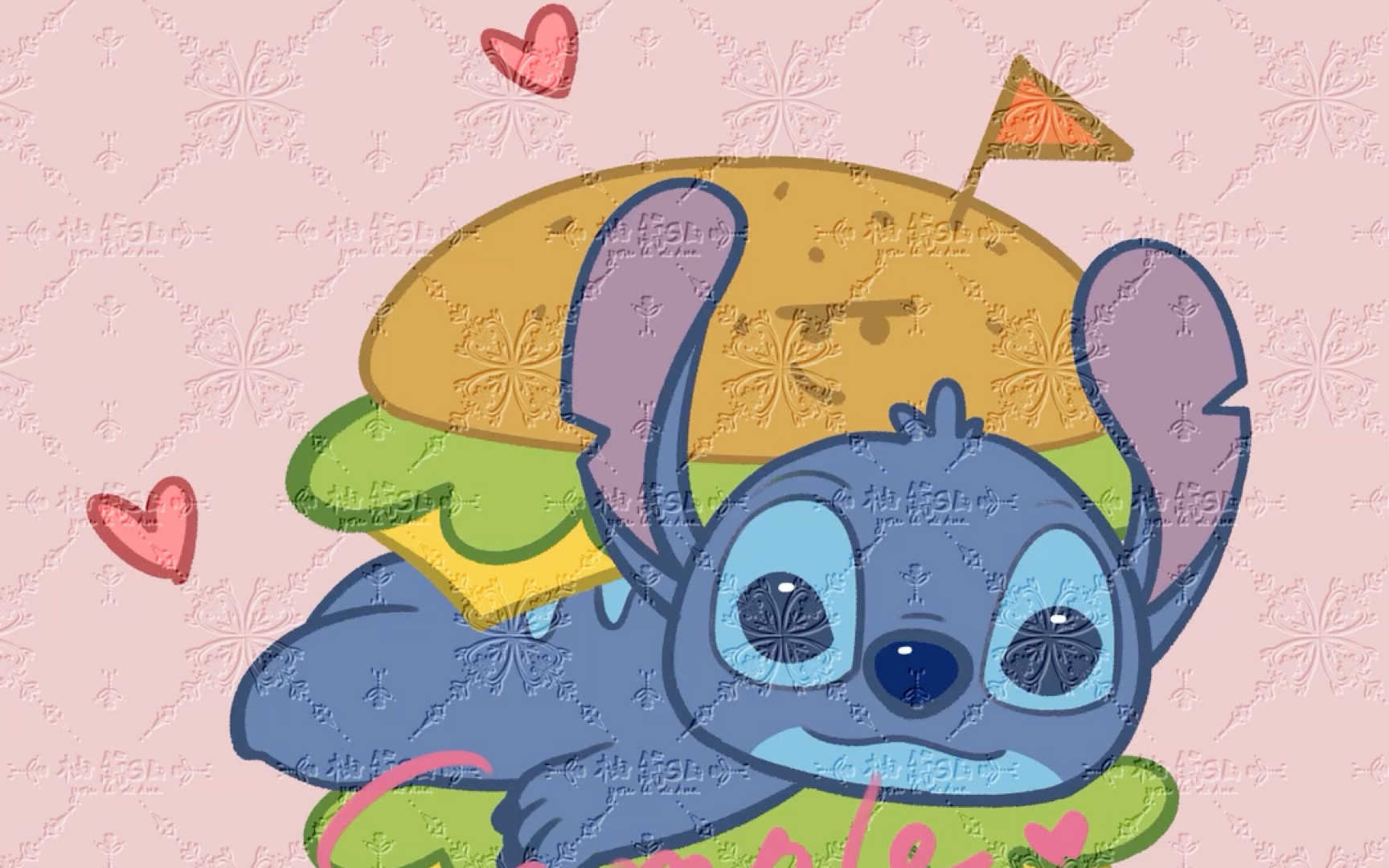 史迪仔可爱情头(私稿)