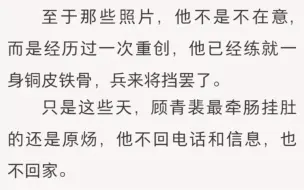 下载视频: 【188】【原顾】当顾青裴再一次被艳照事件威胁，但没有把真相告诉原狗子……《艳照误会》LOFTEຼR(老福特)໌້ᮨ