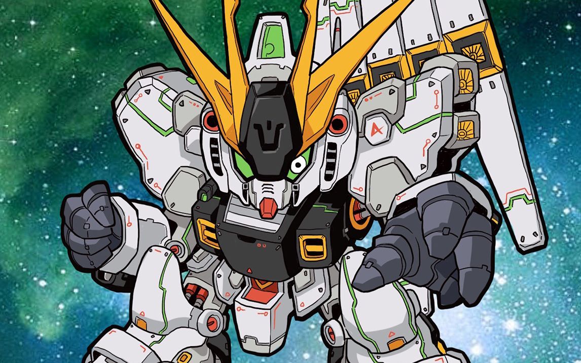 【ipad pro】用procreate画q版牛高达(魔神英雄传.ver)