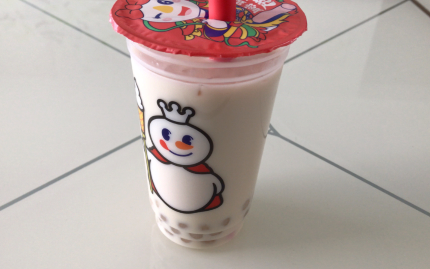 蜜雪冰城重磅新品清兰乌龙奶茶(芋圆版)