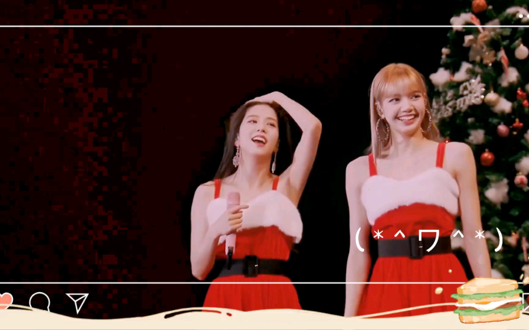 祝福blackpink,圣诞同乐!