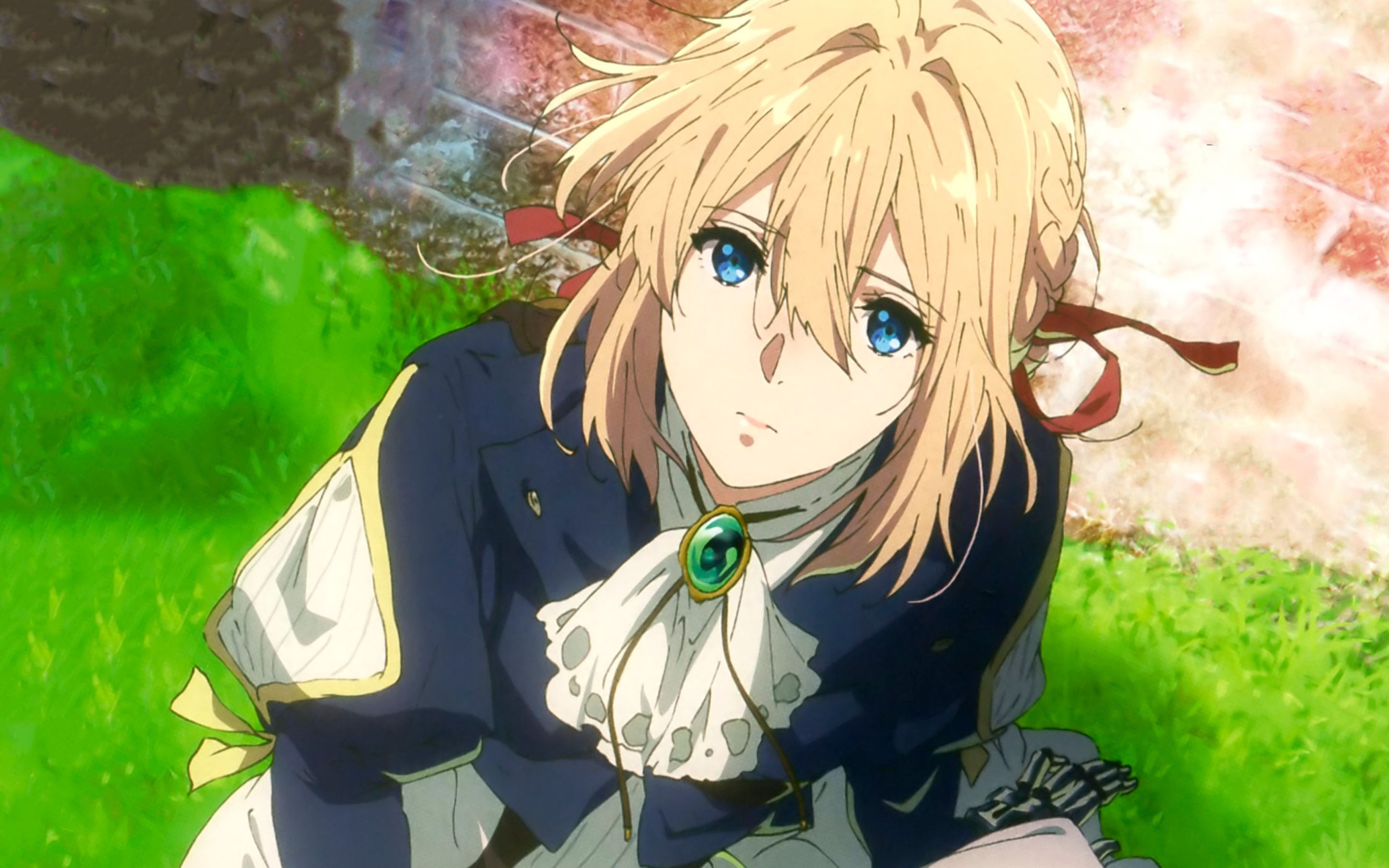 薇尔莉特花无凋零之时爱无传达之期爱情亘古不变紫罗兰永世长存