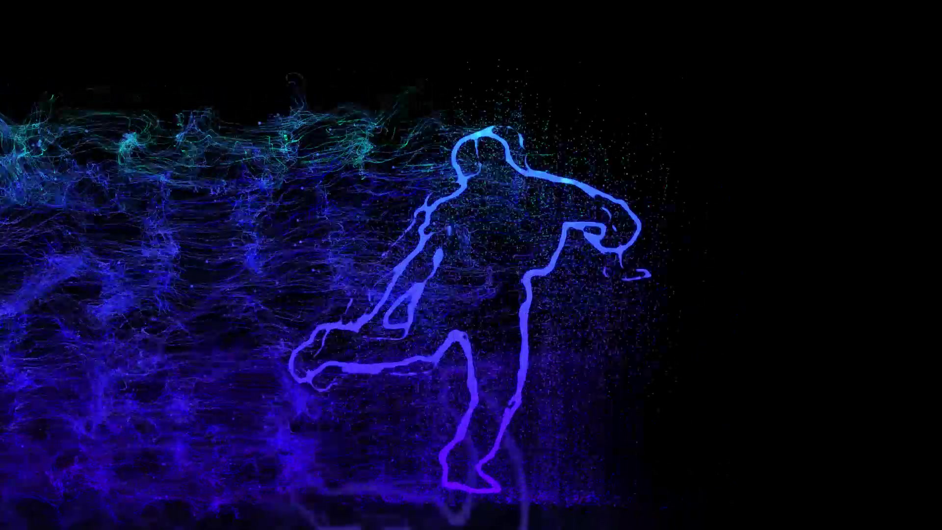 机械舞剪影摇滚aep粒子特效视频