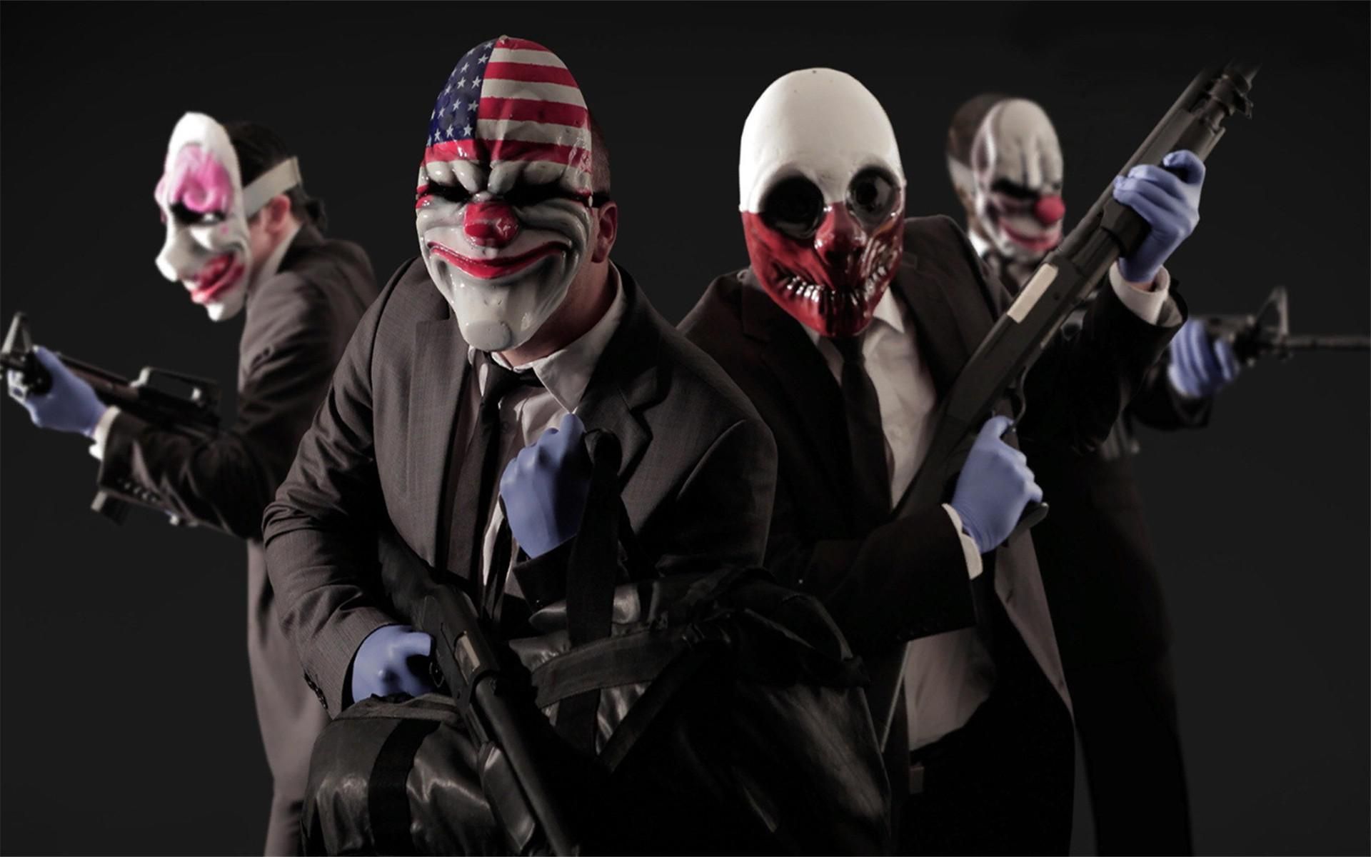 【payday 2】自我介绍一下,我不是劫匪也不是小偷,我是花盆杀手_单机