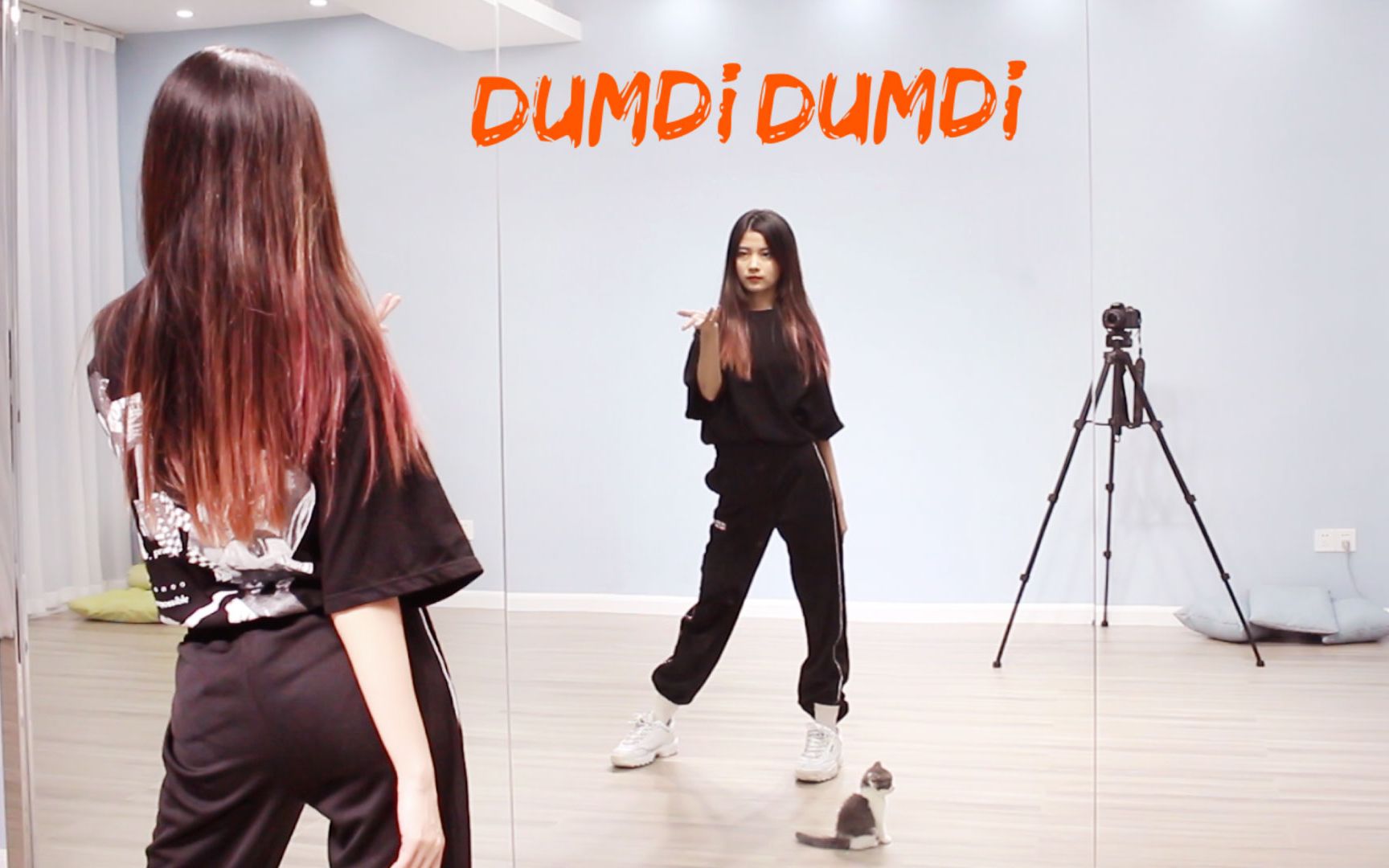 [图]【苏司喵】(G)I-DLE女娃“DUMDi DUMDi”全曲舞蹈教程 镜面分解