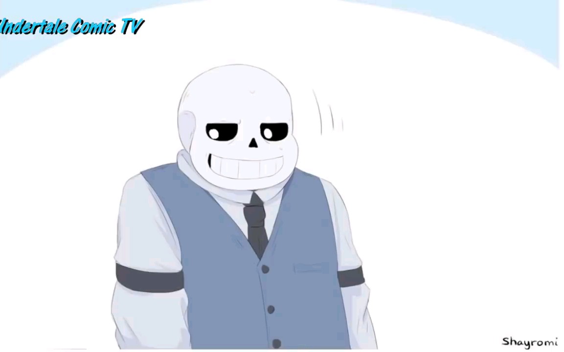 传说之下漫配sans是怎么遇到frisk的