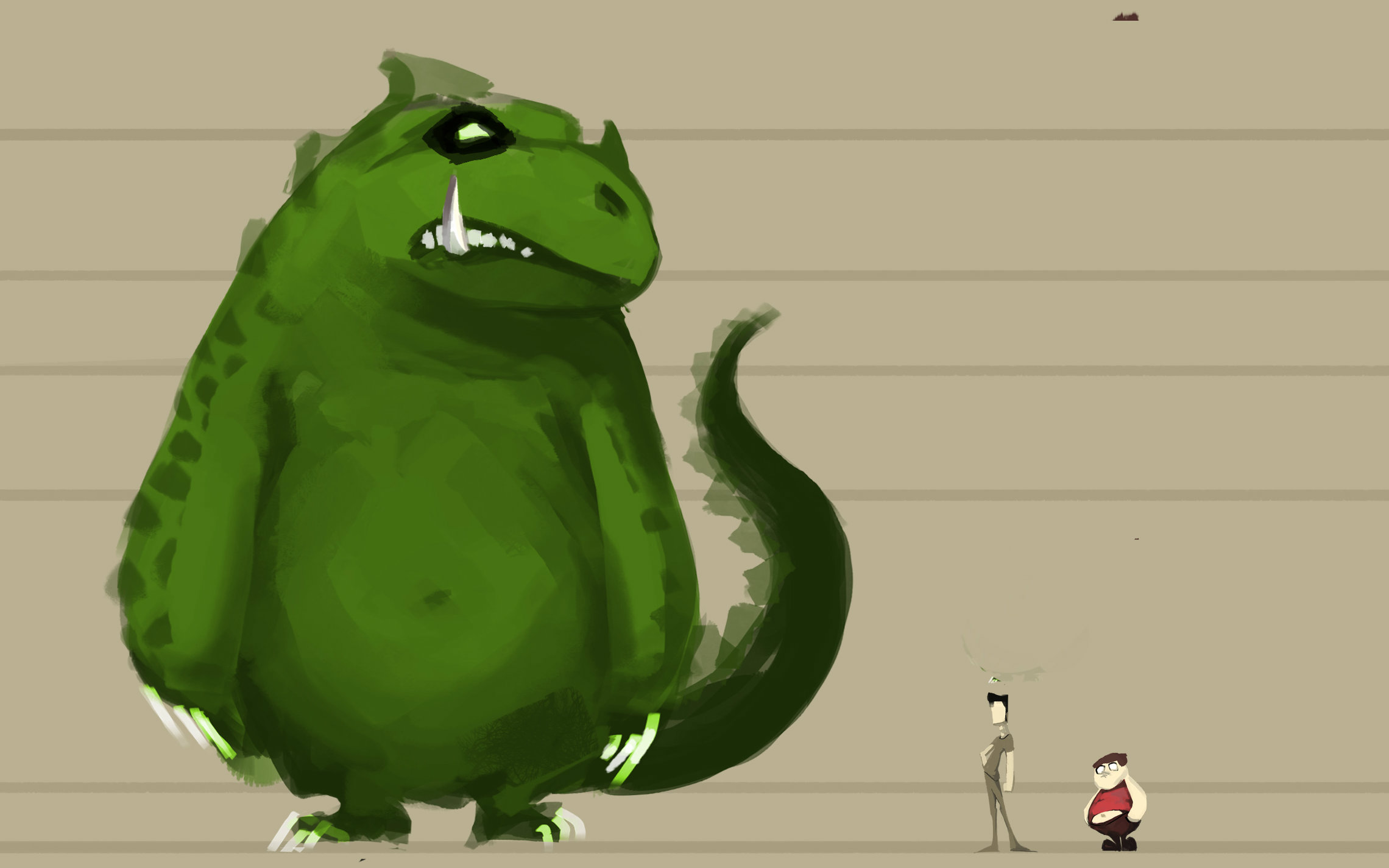 四个大二学生一起做的原创3d动画