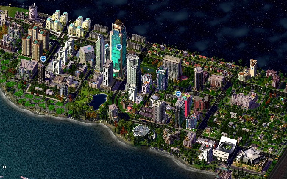 模拟城市4造景一08南岸城市规划完结篇