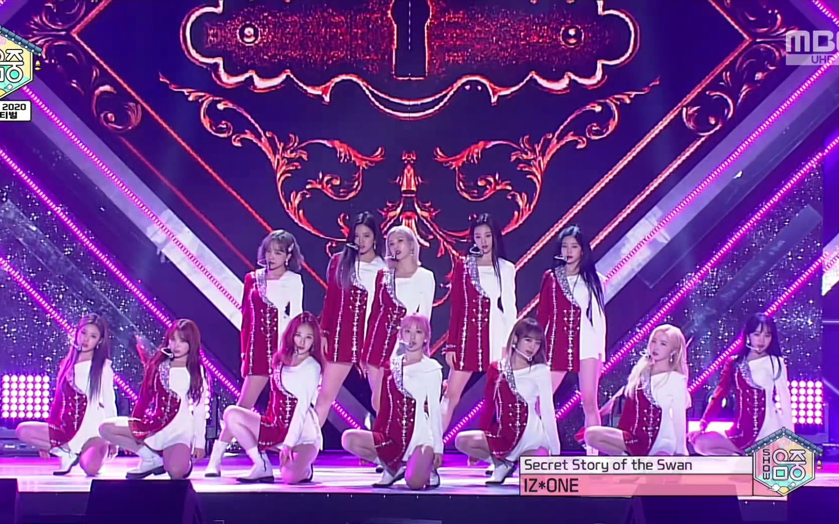 【uhd 4k 60帧】来了来了新的矮丸 izone - 幻想童话 mbc 音乐中心 j