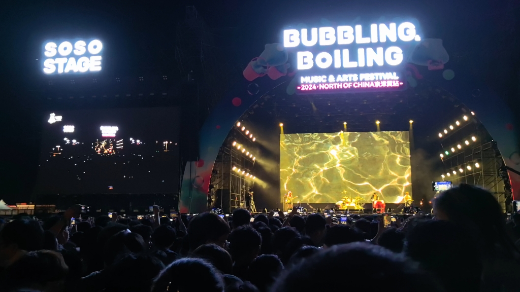 天津泡泡岛音乐节20240501新裤子夏日终曲