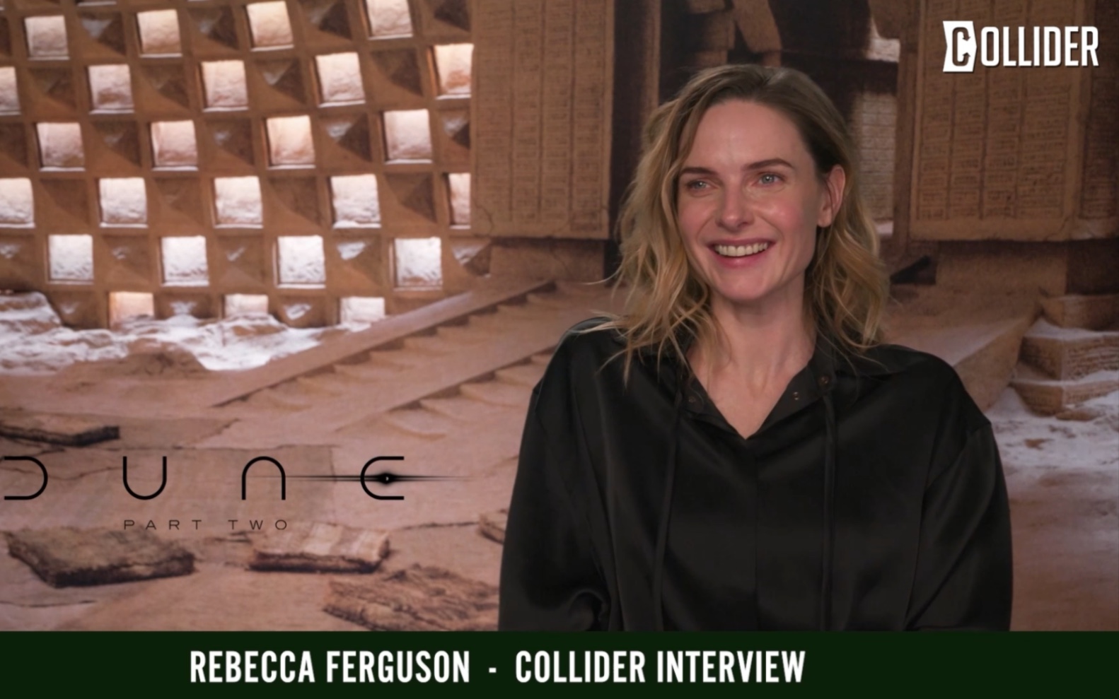 rebecca ferguson | 丽贝卡弗格森 dune 2采访片段5 2024.2.