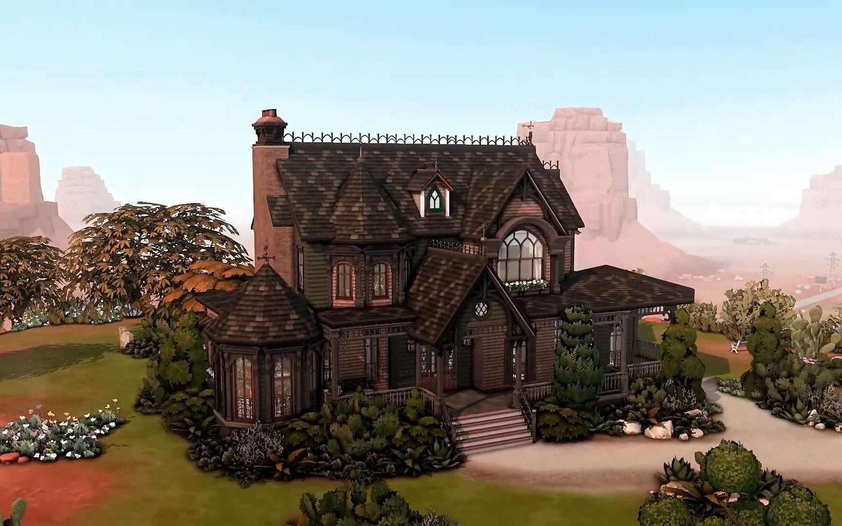 幽灵家庭旅馆---模拟人生4房屋速度构建 (no cc)