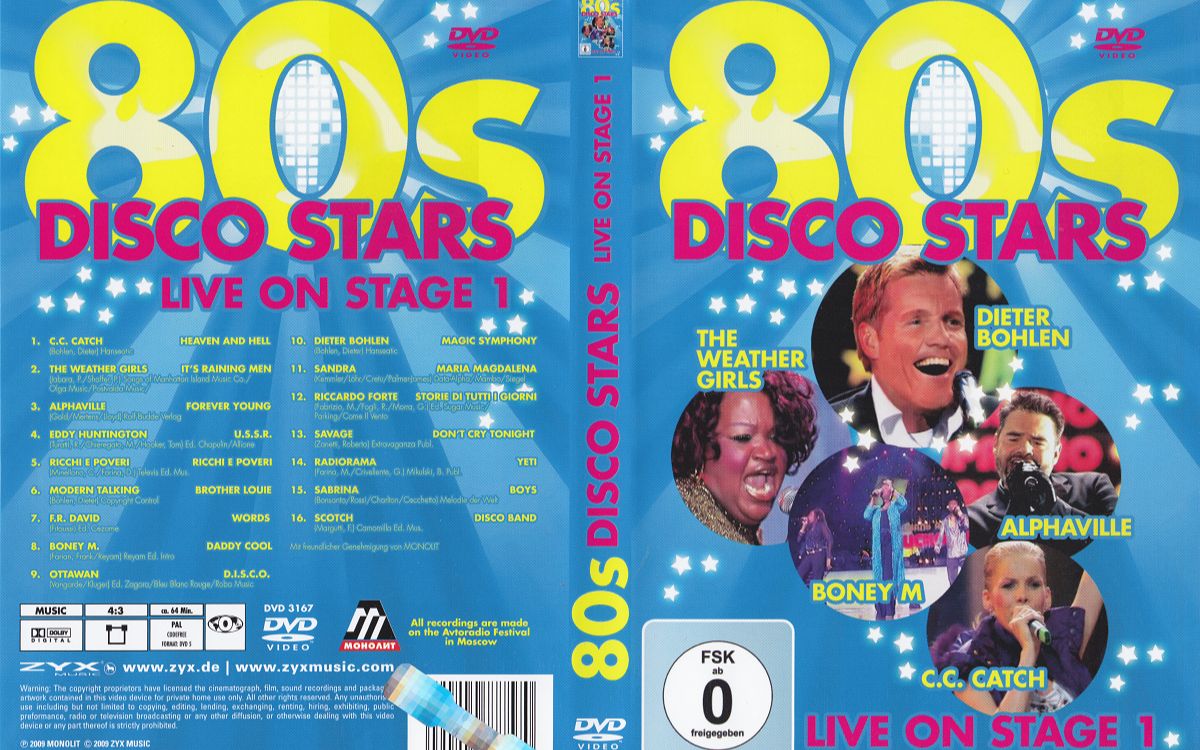 [图]Various Artists - 80's Superstars Live On Stage