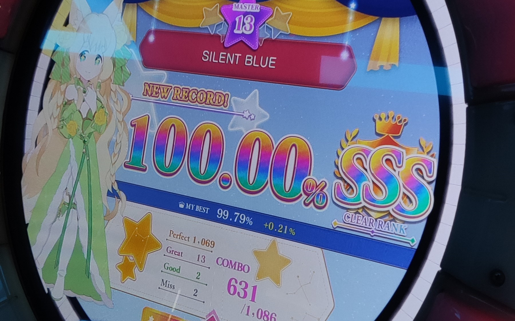 【maimaifinale】silent blue mst ranksss 100.00%