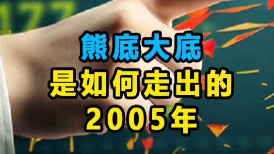 【Liszt】历史上的熊市底部如何走出(2005)哔哩哔哩bilibili