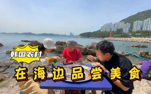 Download Video: 带女友和妈妈在海边品尝美食，紫菜包饭和海胆的搭配，太独特了！