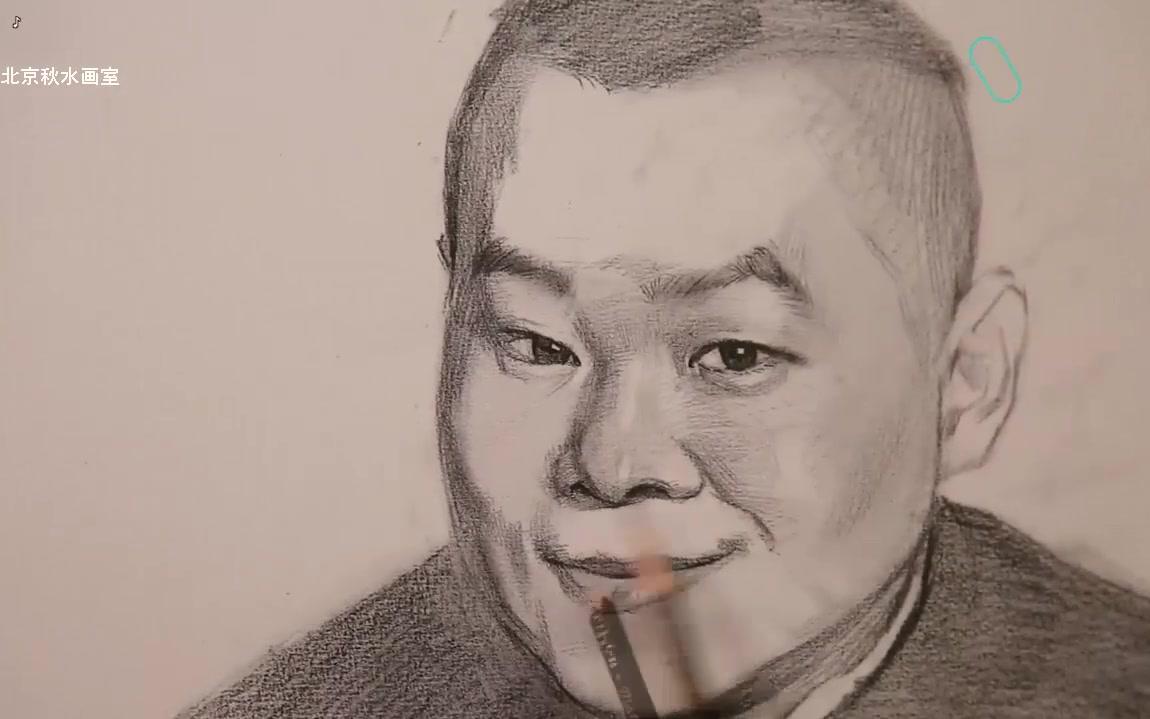 【艺伴干货】秋水画室的老师画了个岳云鹏!我的天哪!