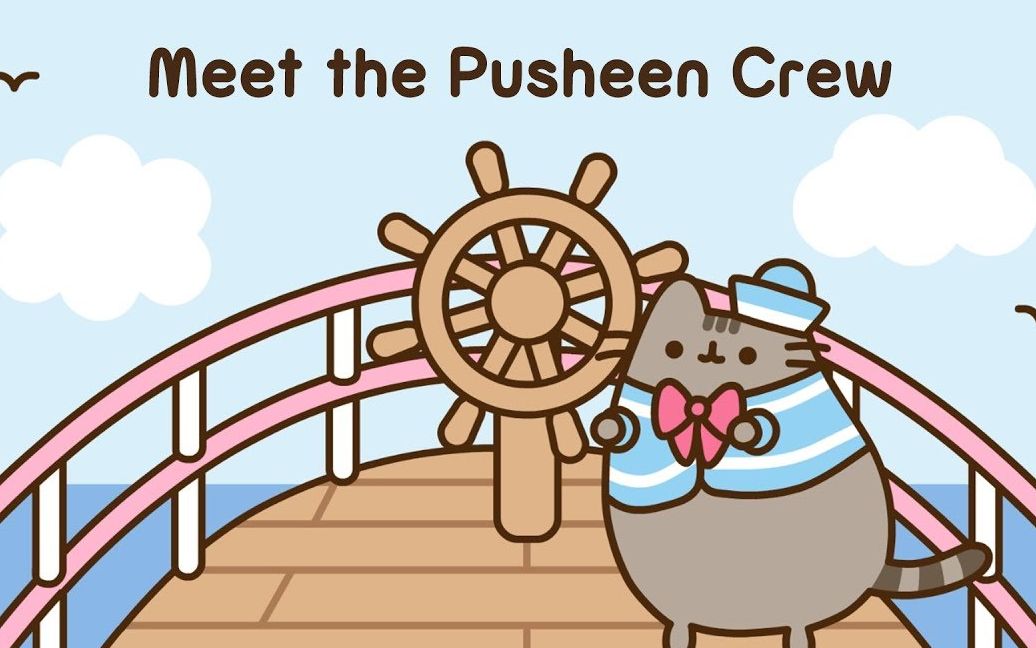 来来来,跟着pusheen一起航海咯!哔哩哔哩bilibili