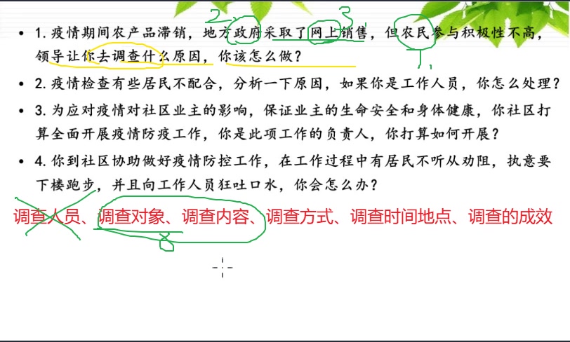 【公务员面试】疫情期间农产品滞销,地方政府采取了网上销售,但农民参与积极性不高,领导让你去调查什么原因,你该怎么做?哔哩哔哩bilibili