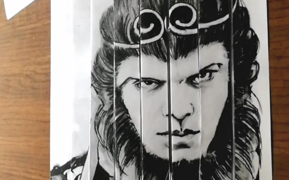 大话西游至尊宝的两面画